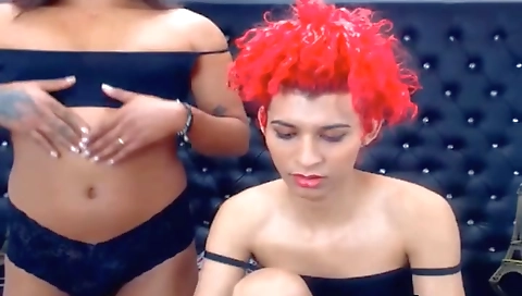 Hot fingers her pussy with a dildo