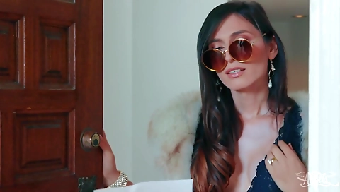 Hotest pornstar nad in best facial, hd sex movie